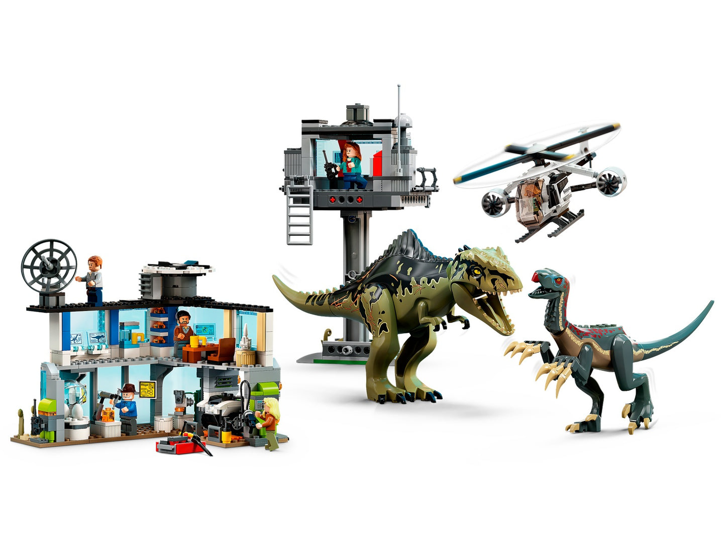 LEGO Jurassic World Giganotosaurus and Therizinosaurus Attack (76949)