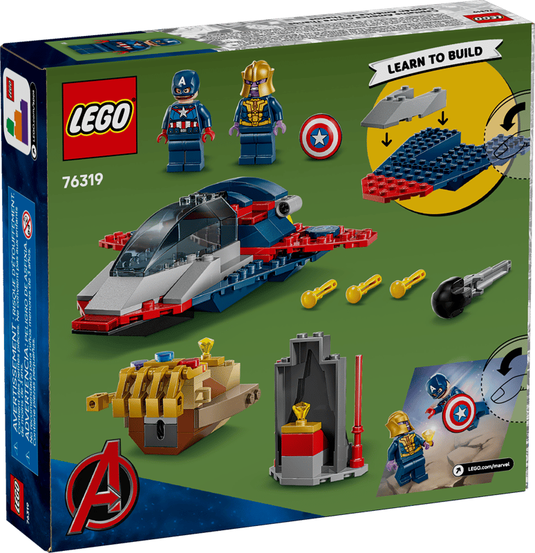 LEGO Marvel Captain America vs. Thanos (76319)