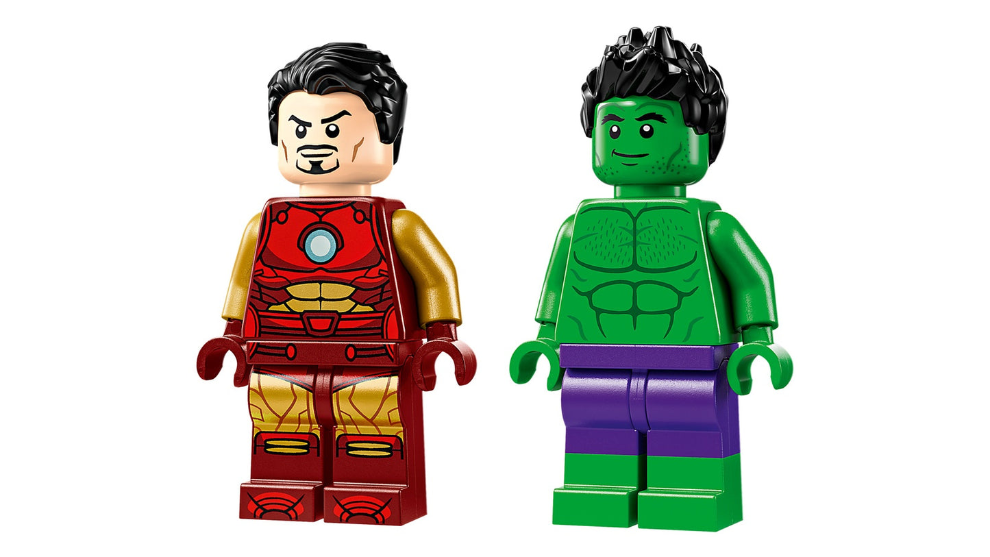 LEGO Marvel Iron Man with Bike and The Hulk (76287)