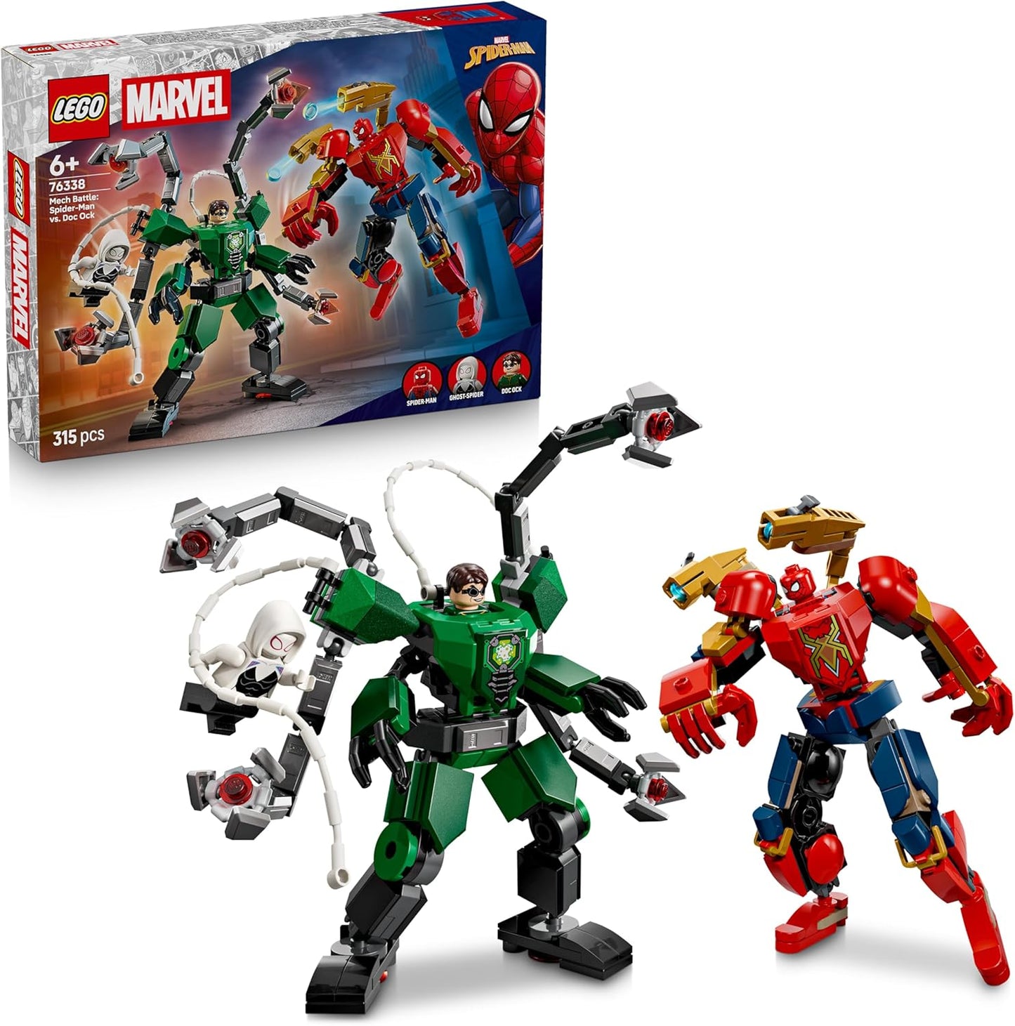 LEGO Marvel Mech Battle: Spider-Man vs. Doc Ock (76338)