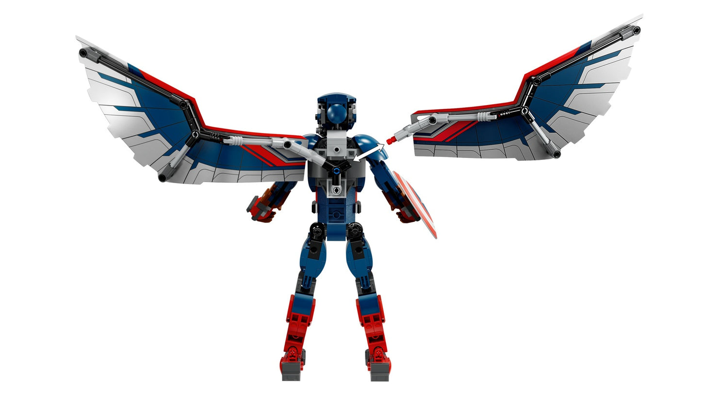 LEGO Marvel Sam Wilson Captain America Buildable Figure (76296)