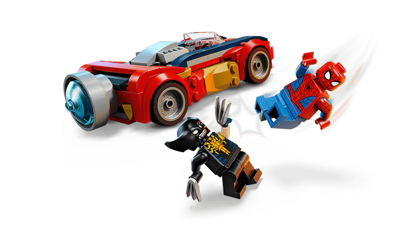 LEGO Marvel Spider-Man Car vs. Venomized Wolverine (76336)