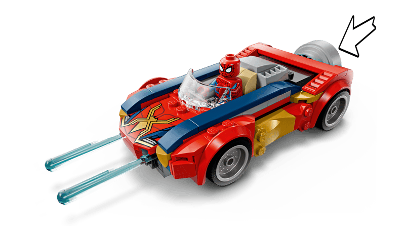 LEGO Marvel Spider-Man Car vs. Venomized Wolverine (76336)