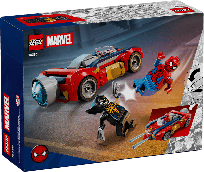 LEGO Marvel Spider-Man Car vs. Venomized Wolverine (76336)