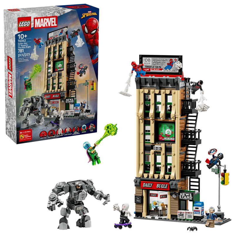 LEGO Spider-Man vs. Mysterio: The Daily Bugle (76342)