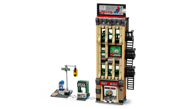 LEGO Spider-Man vs. Mysterio: The Daily Bugle (76342)