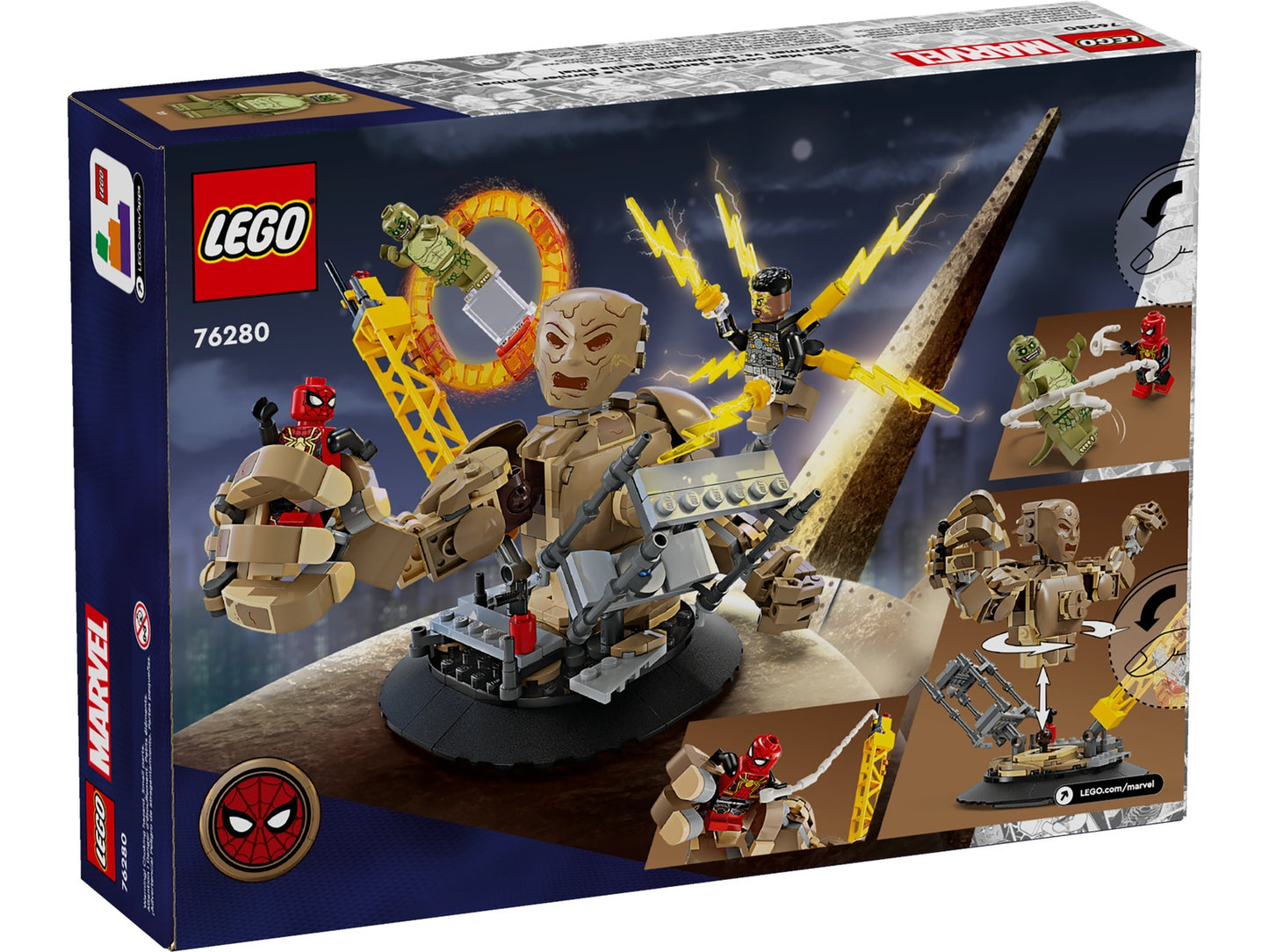 LEGO Marvel Spider-Man vs. The Sandman The Final Battle (76280)