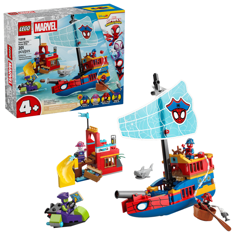 LEGO Spidey Team Pirate Ship (11208)