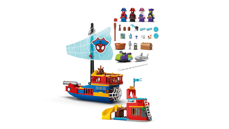 LEGO Spidey Team Pirate Ship (11208)