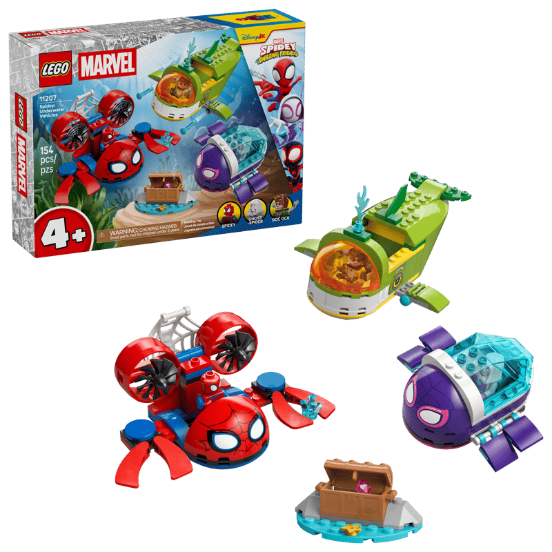 LEGO Spidey Underwater Vehicles (11207)