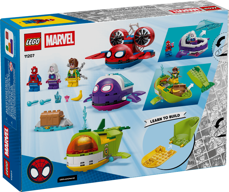LEGO Spidey Underwater Vehicles (11207)