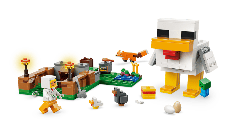 LEGO Minecraft Chicken Farm (21585)