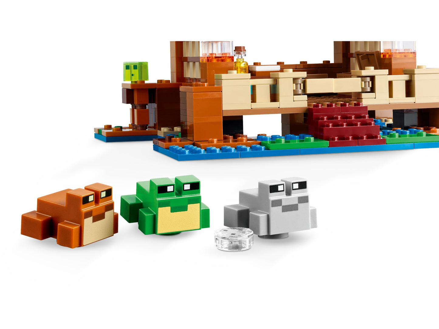 LEGO Minecraft House in the Shape of a Frog (21256)