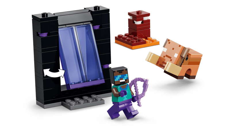 LEGO Minecraft Nether & End Portal Journey (21584)