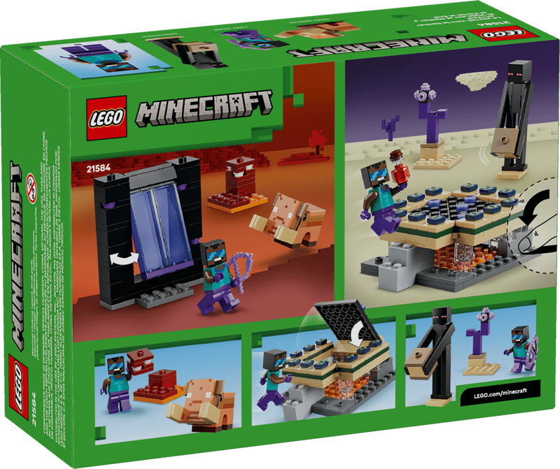 LEGO Minecraft Nether & End Portal Journey (21584)
