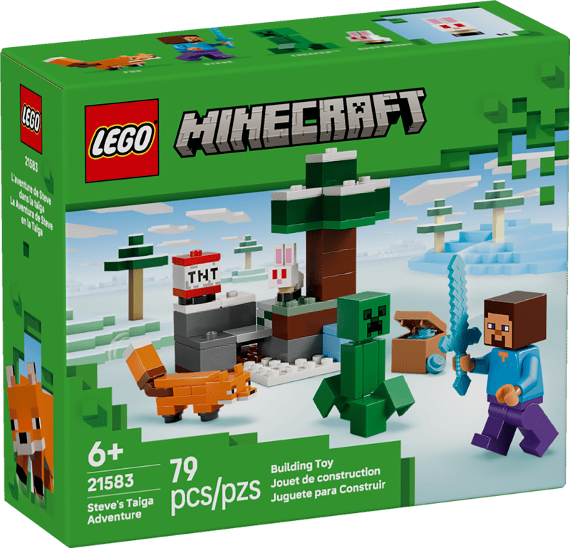 LEGO Minecraft Steve's Taiga Adventure (21583)