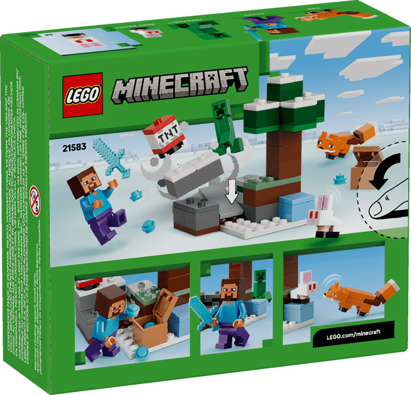 LEGO Minecraft Steve's Taiga Adventure (21583)