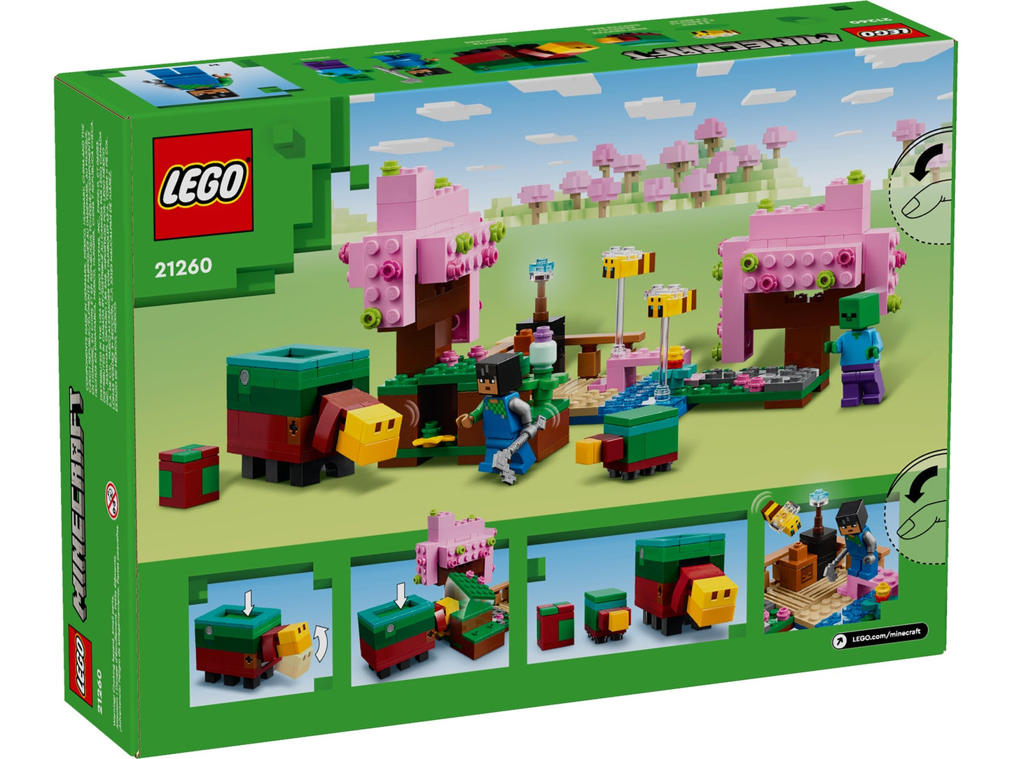 LEGO Minecraft The Cherry Blossom Garden (21260)