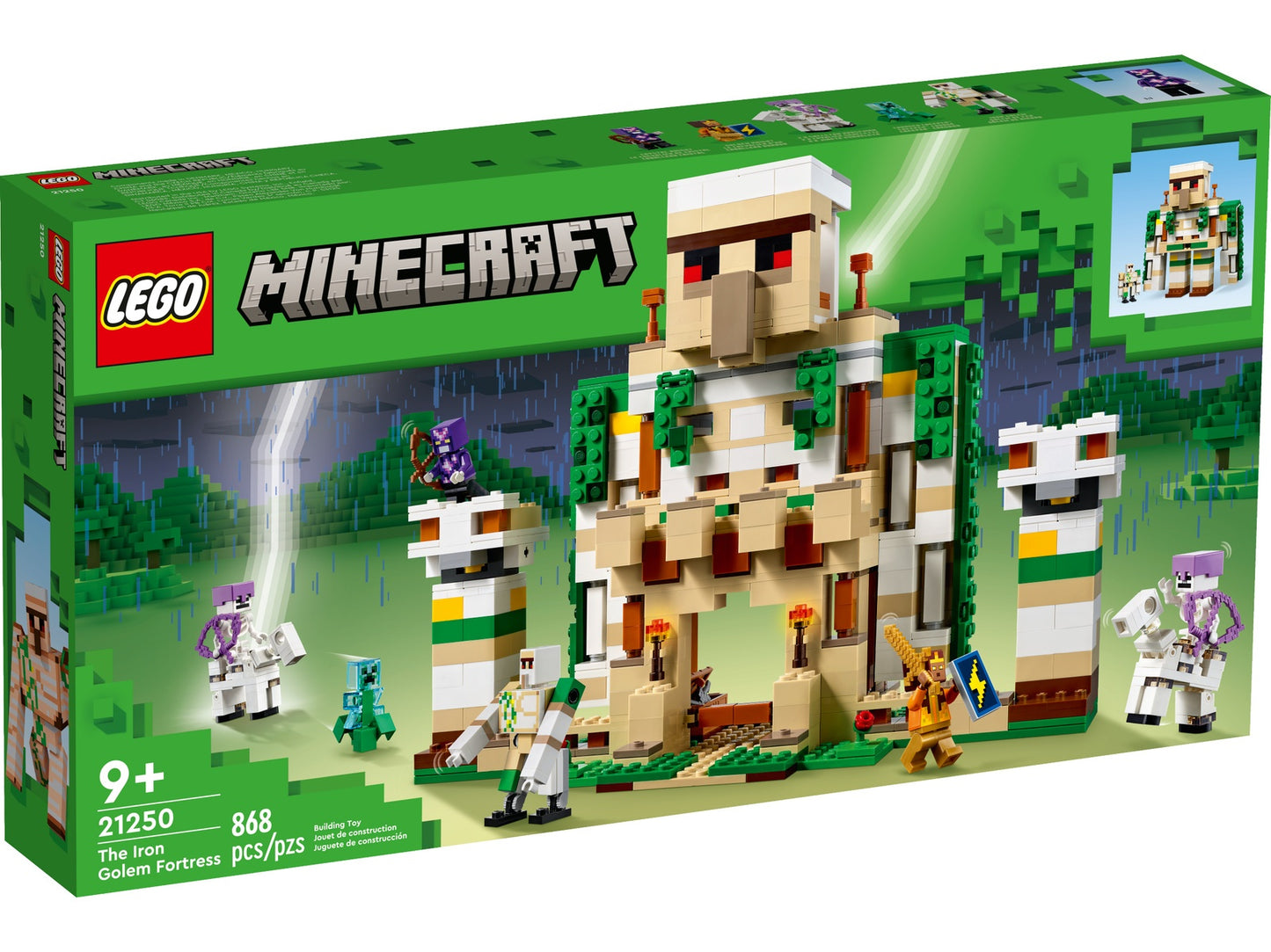 LEGO Minecraft The Iron Golem Fortress (21250)