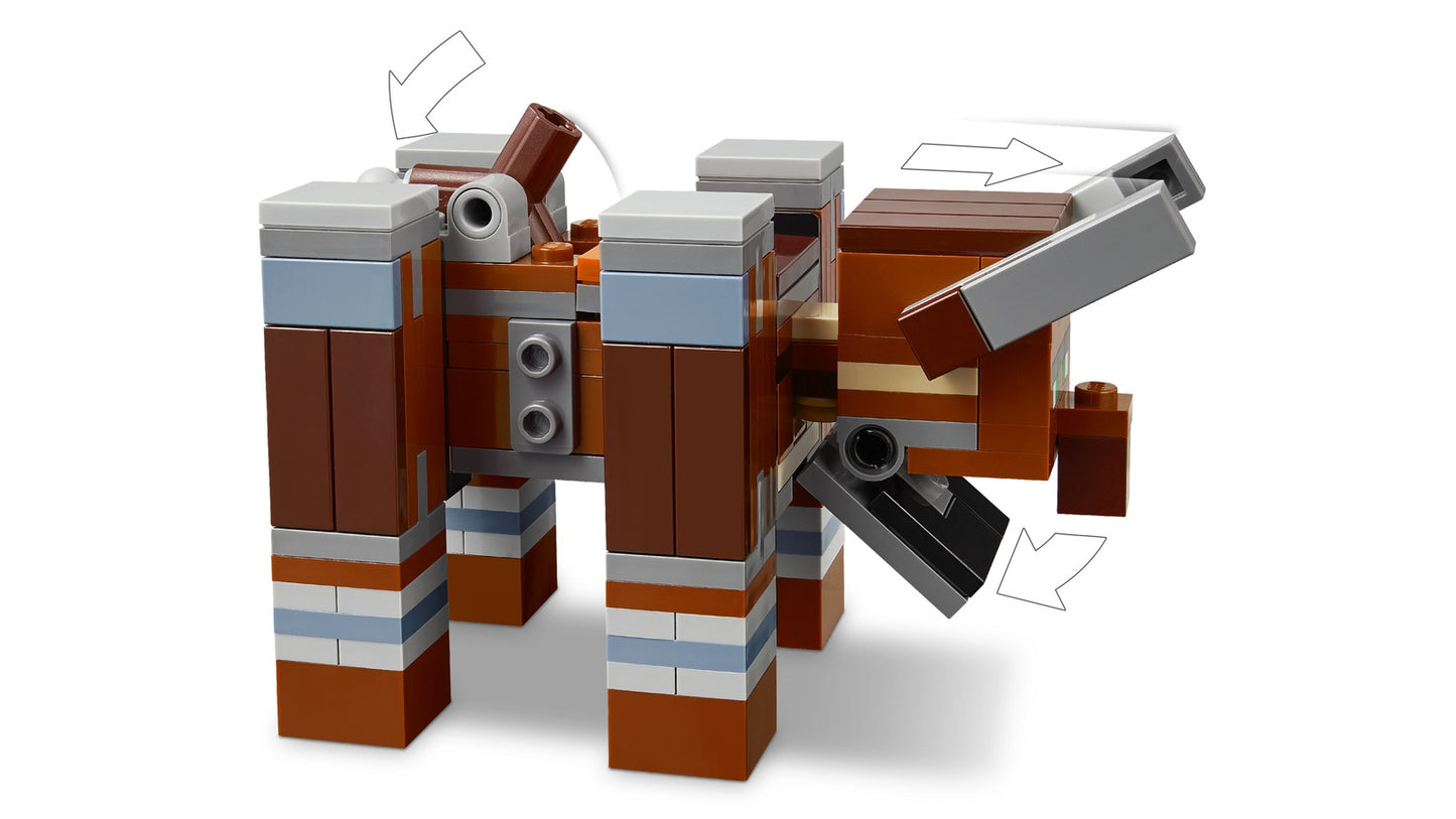 LEGO Minecraft The Pillager Outpost and Ravager (21278)