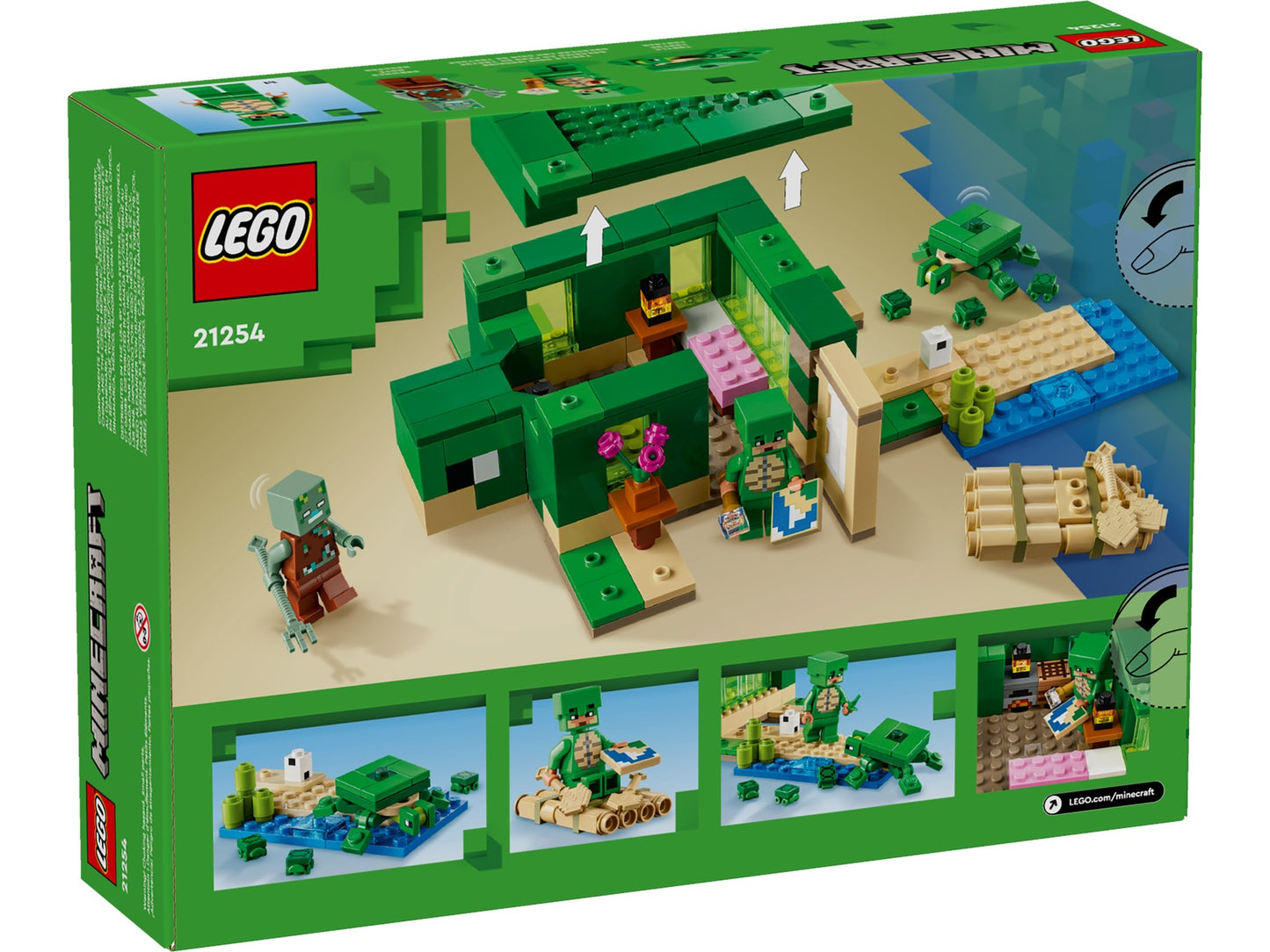 LEGO Minecraft The Turtle Beach House (21254)