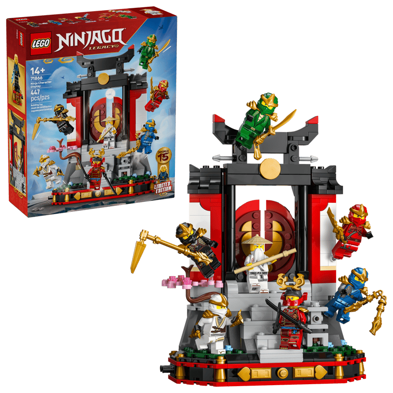 LEGO Ninja Character Display 15th Anniversary (71866)