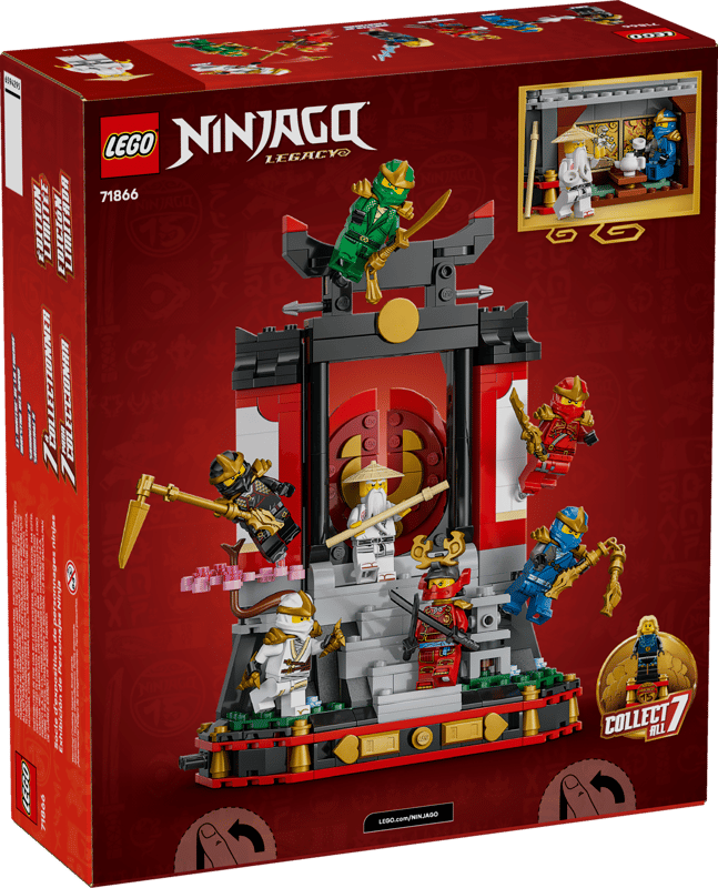 LEGO Ninja Character Display 15th Anniversary (71866)