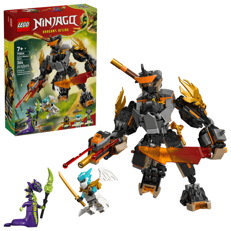 LEGO Ninjago Cole's Mission Mech & Dragon (71854)