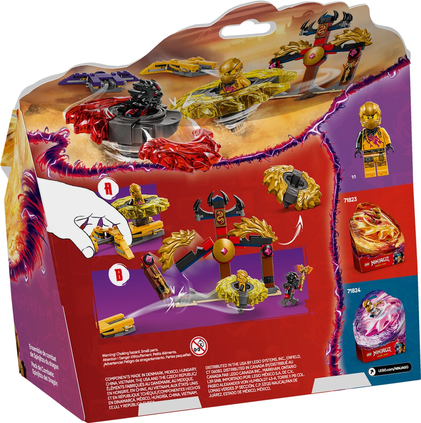 LEGO Ninjago Sora's Dragon Spinjitzu Spinner (71824)