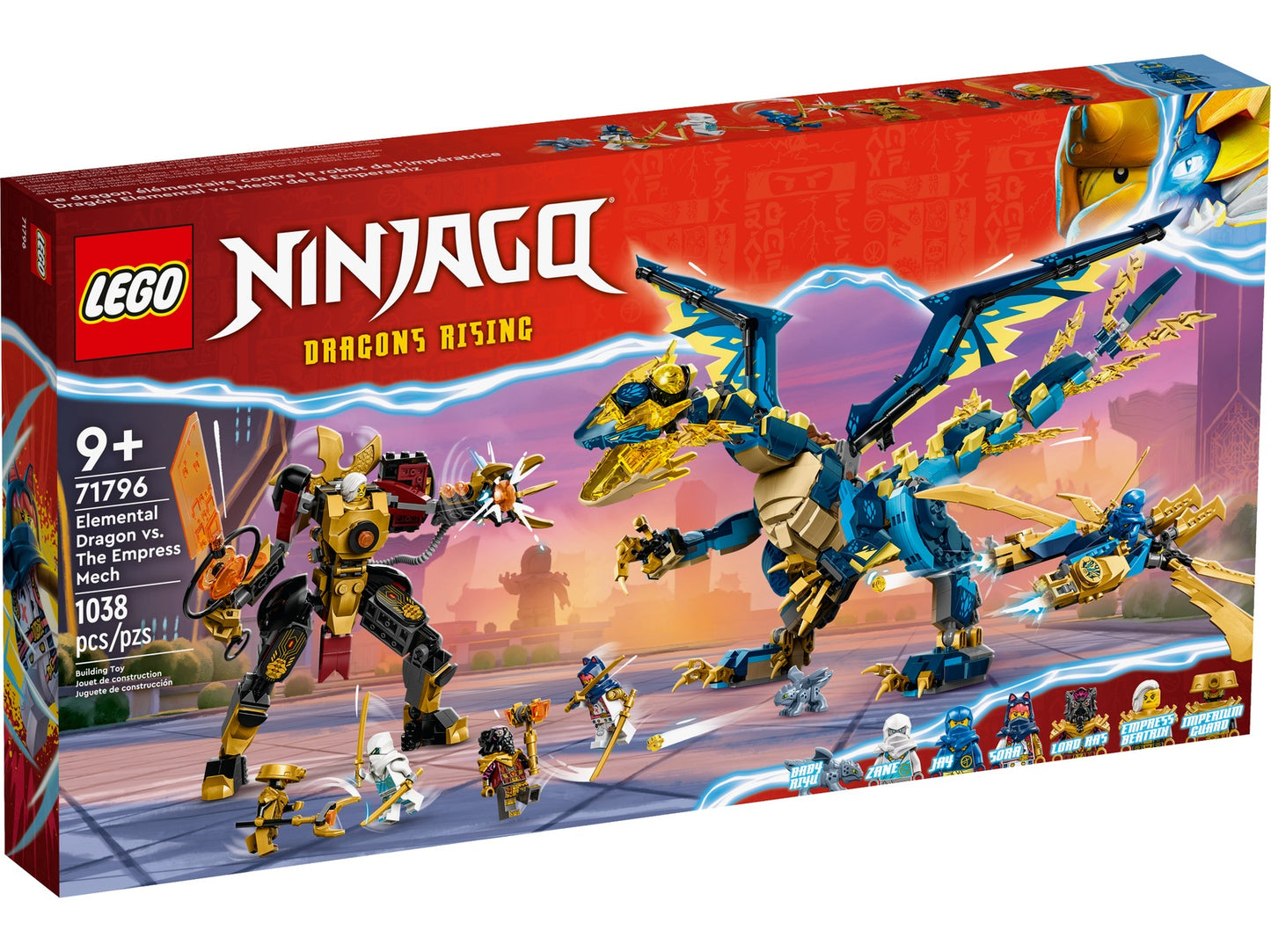 LEGO Ninjago Elemental Dragon vs. The Empress Mech (71796)