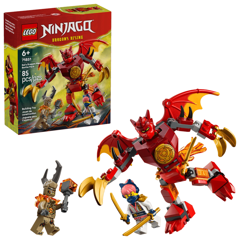 LEGO Ninjago Kai's Dragon Mech Battle Pack (71851)