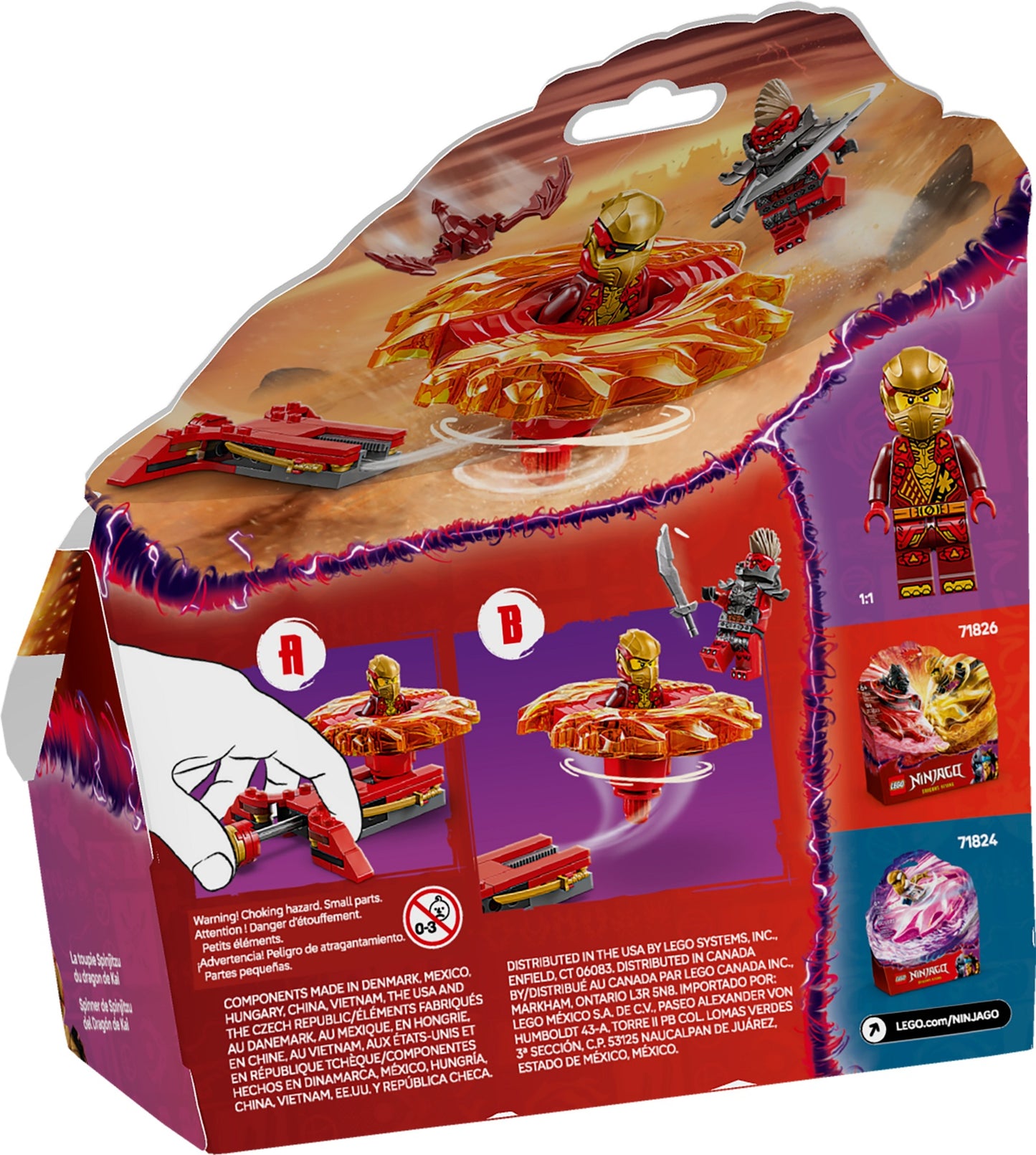 LEGO Ninjago Sora's Dragon Spinjitzu Spinner (71824)