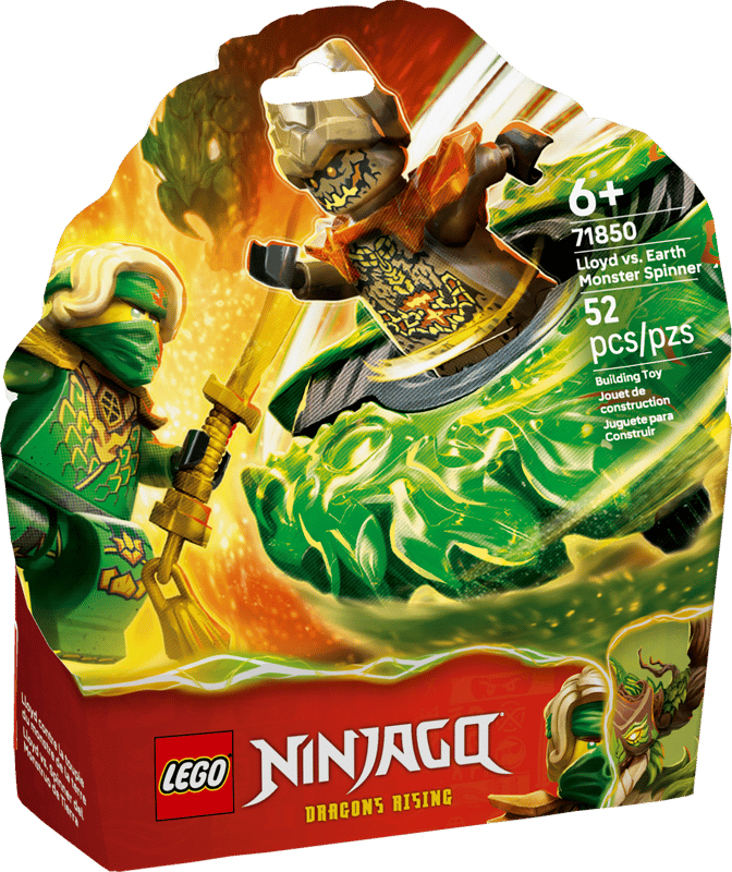 LEGO Ninjago Lloyd vs. Earth Monster Spinner (71850)