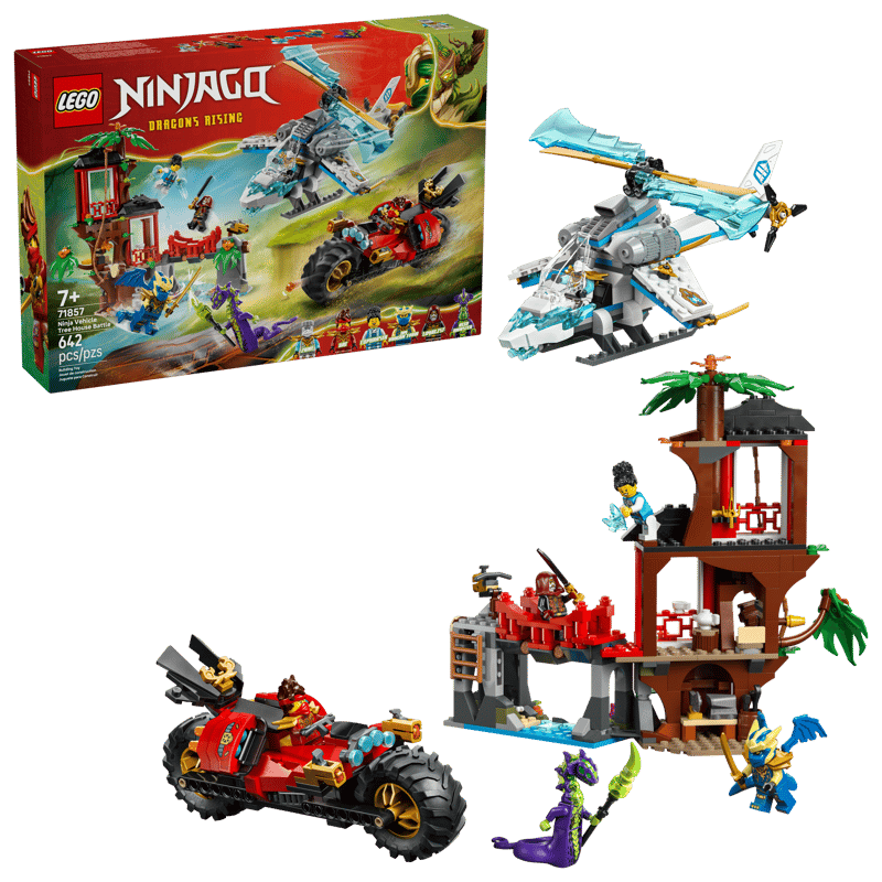 LEGO Ninjago Ninja Vehicle Tree House Battle (71857)