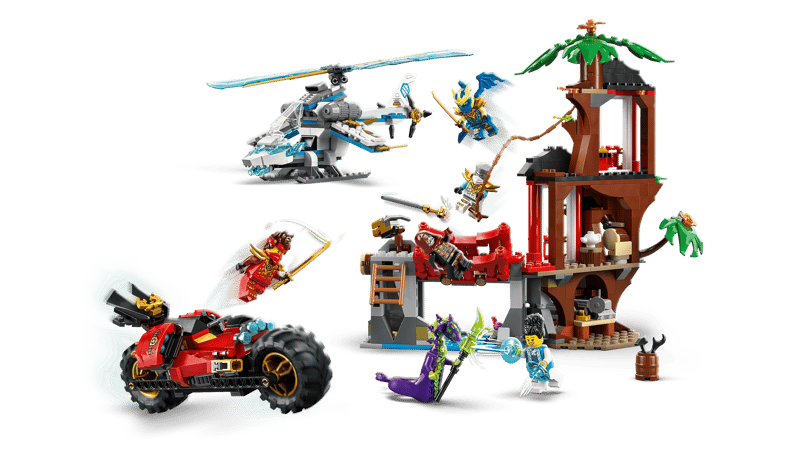 LEGO Ninjago Ninja Vehicle Tree House Battle (71857)