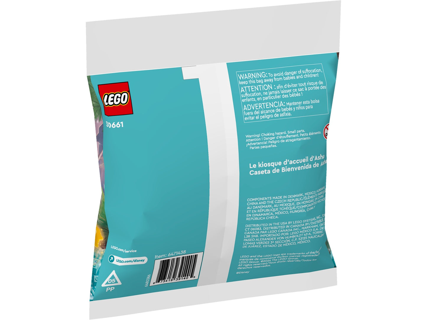 LEGO Disney Princess Asha's Welcome Booth (30661)
