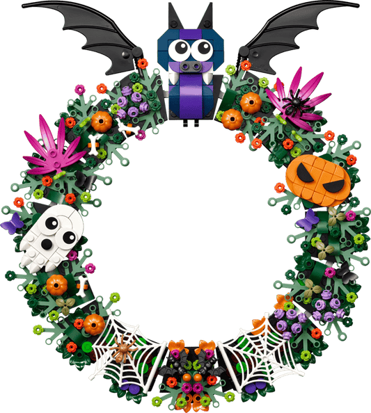 LEGO Seasonal Halloween Wreath (40825)