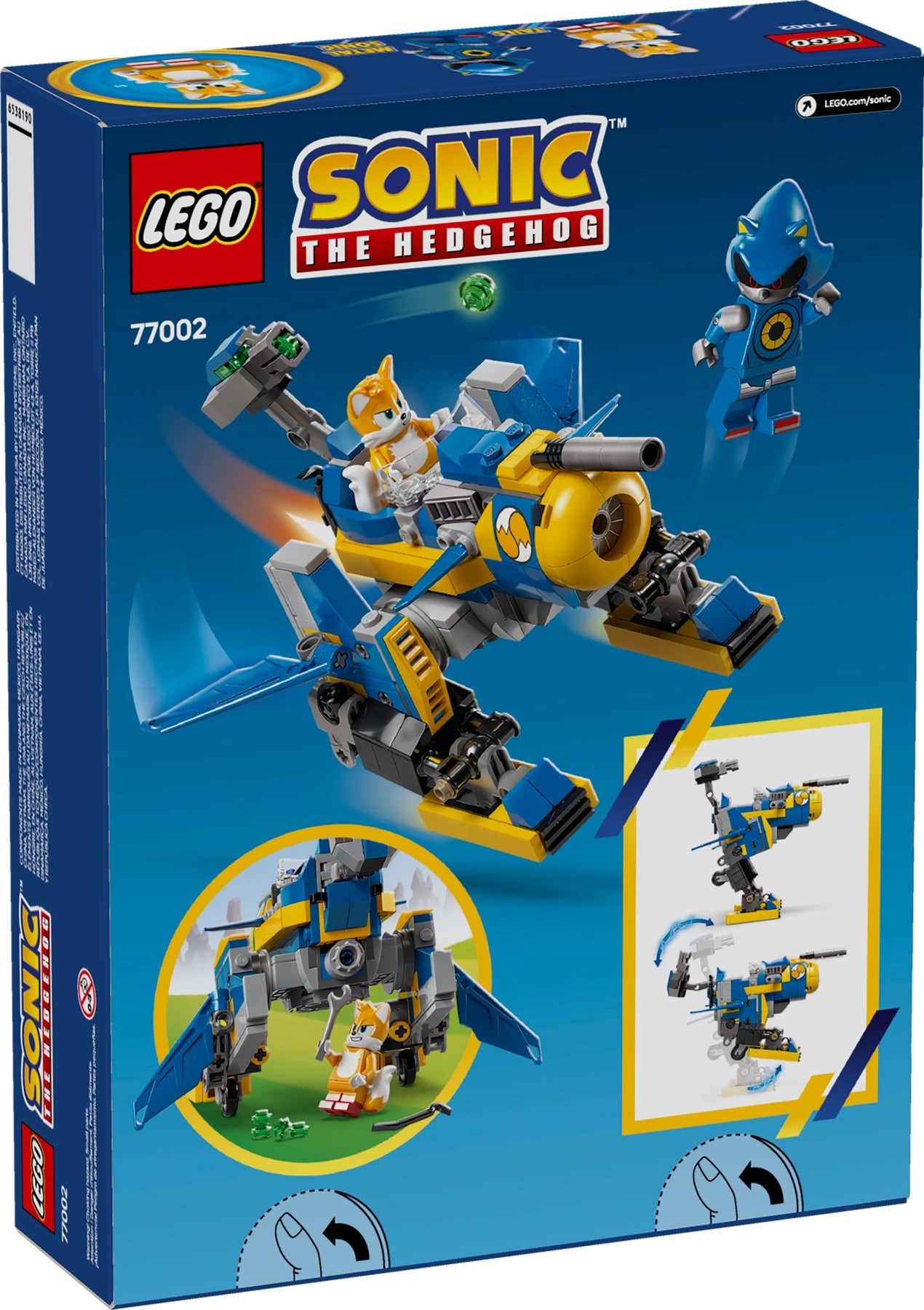 LEGO Sonic Cyclone vs. Metal Sonic (77002)