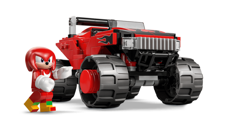 LEGO Silver's Car vs. Knuckles' Monster Truck (77118)