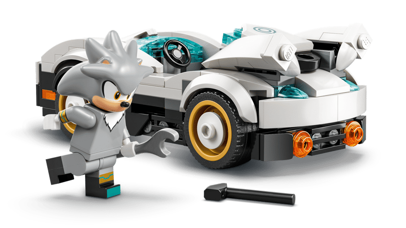 LEGO Silver's Car vs. Knuckles' Monster Truck (77118)