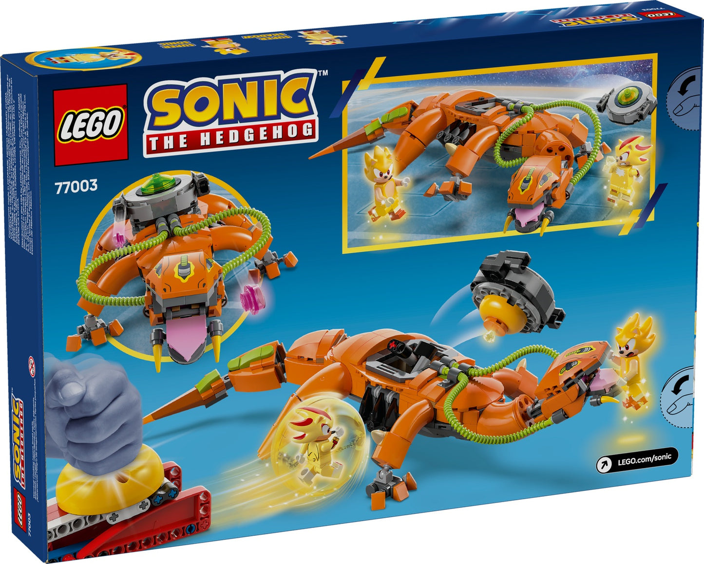LEGO Sonic Super Shadow vs. Biolizard (77003)