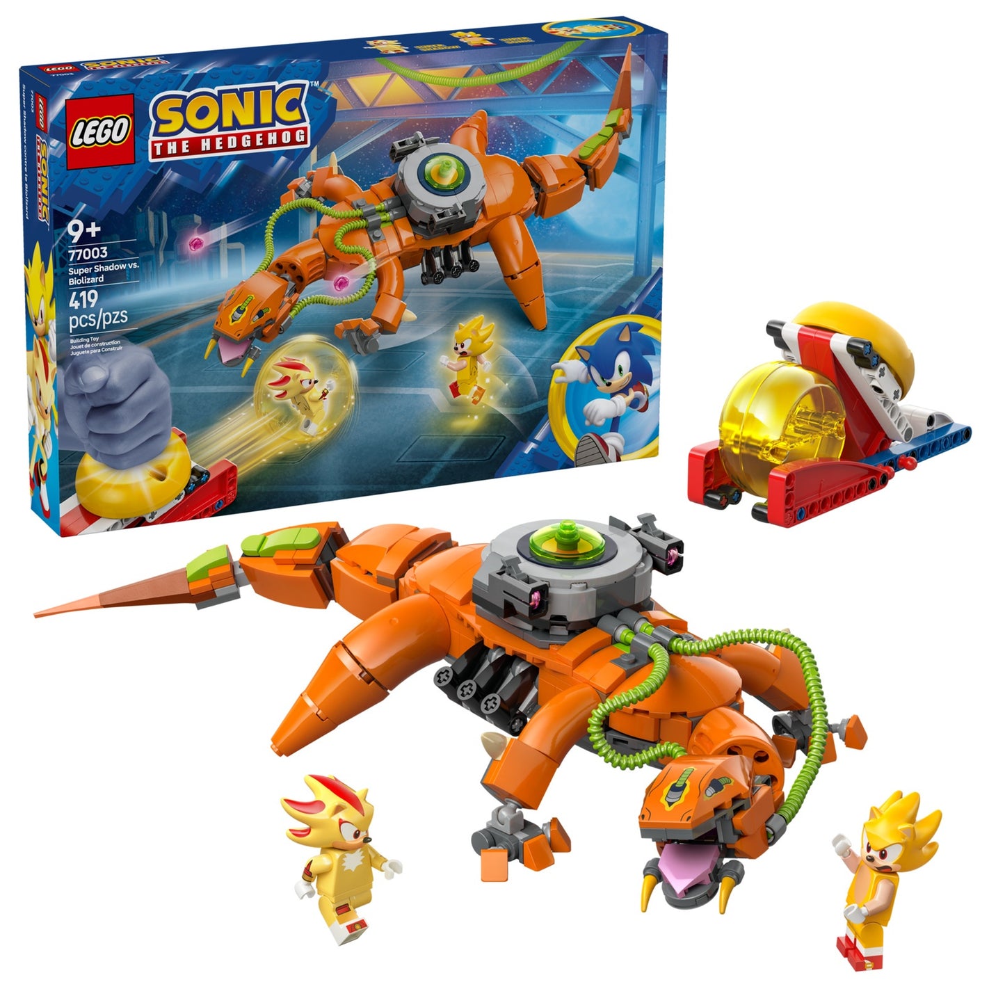 LEGO Sonic Super Shadow vs. Biolizard (77003)