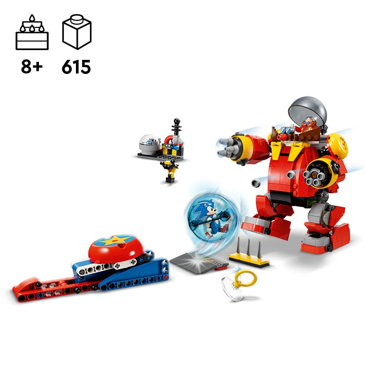 LEGO Sonic the Hedgehog Sonic vs. Dr. Eggman's Death Egg Robot (76993)