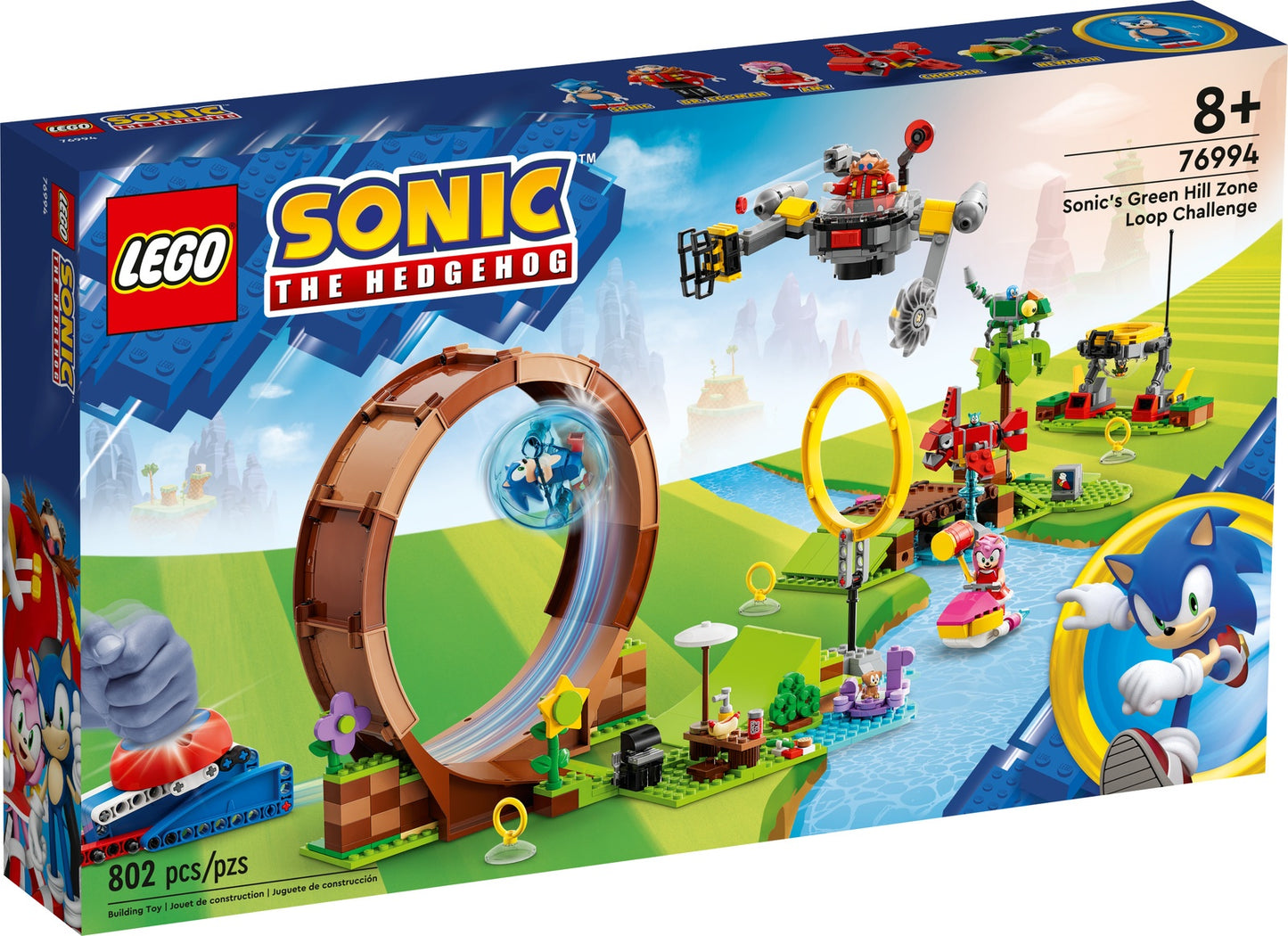 LEGO Sonic the Hedgehog Green Hill Zone Loop Challenge (76994)
