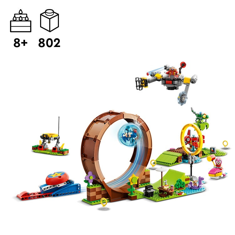 LEGO Sonic the Hedgehog Green Hill Zone Loop Challenge (76994)