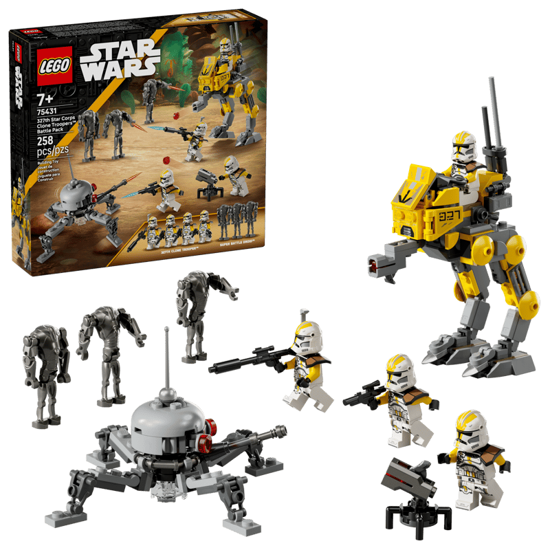 LEGO Star Wars 327th Star Corps Clone Troopers Battle Pack (75431)