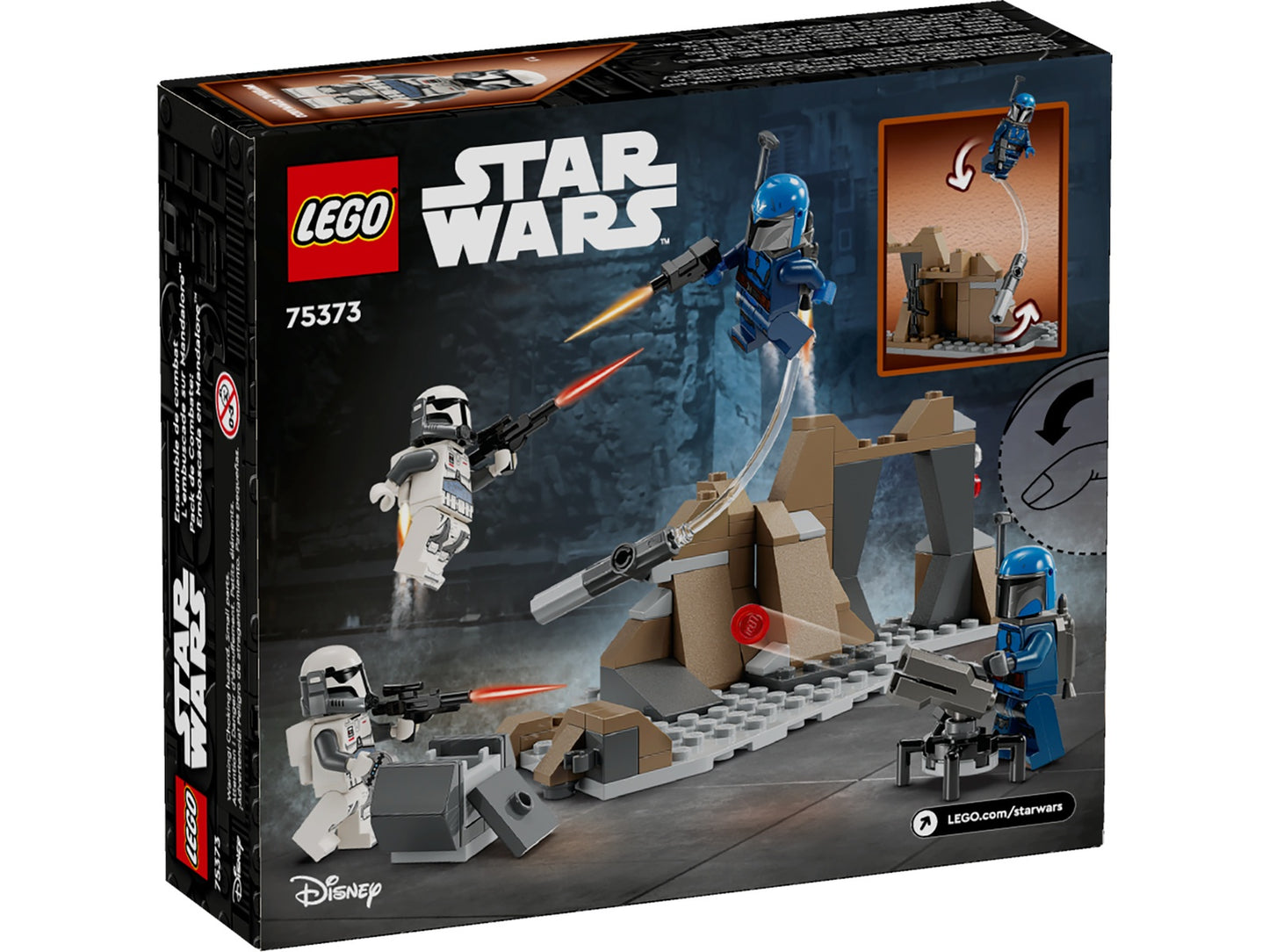 LEGO Star Wars Ambush on Mandalore Battle Pack (75373)