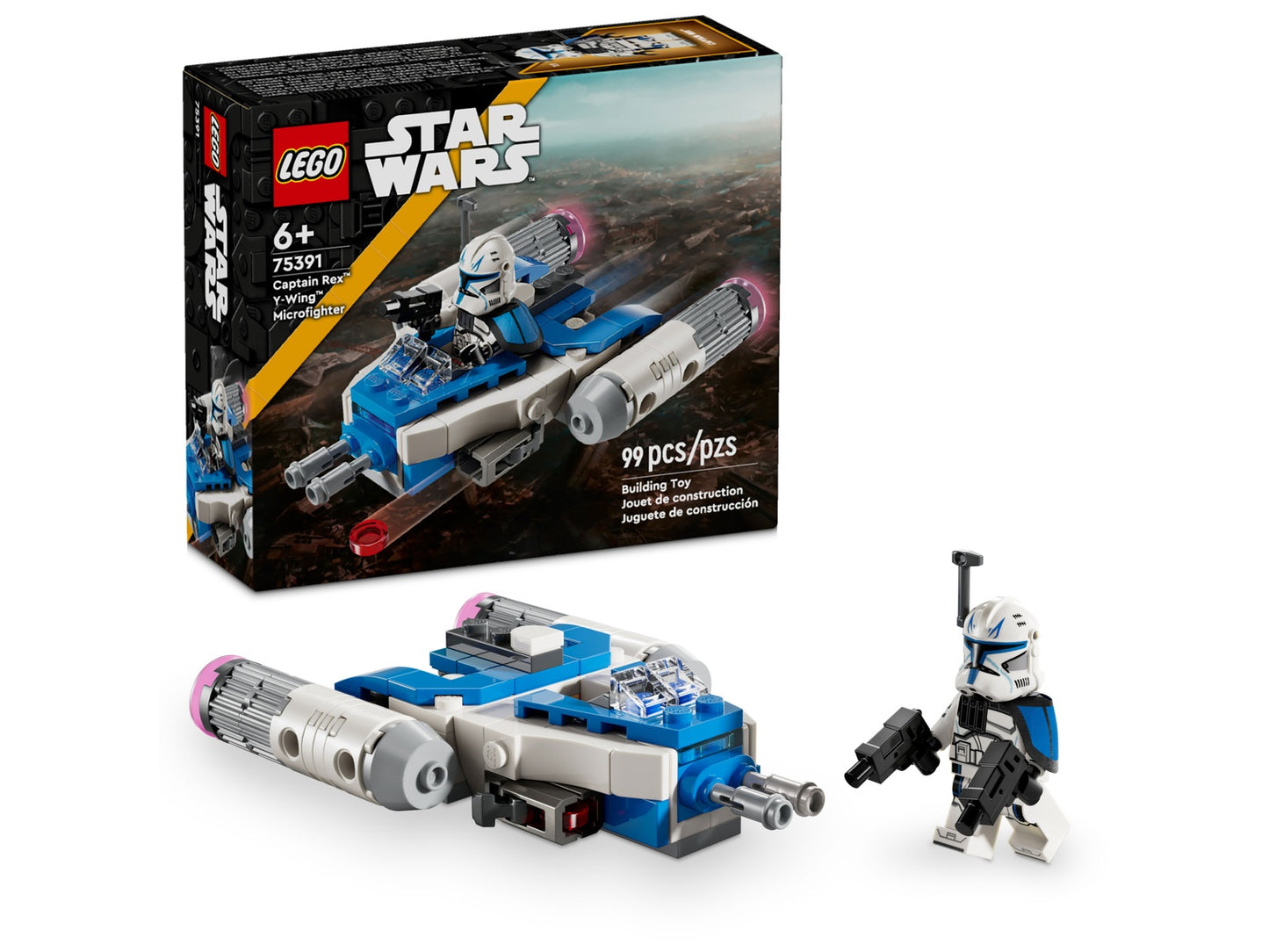LEGO Star Wars Captain Rex Y-Wing Microfighter (75391)