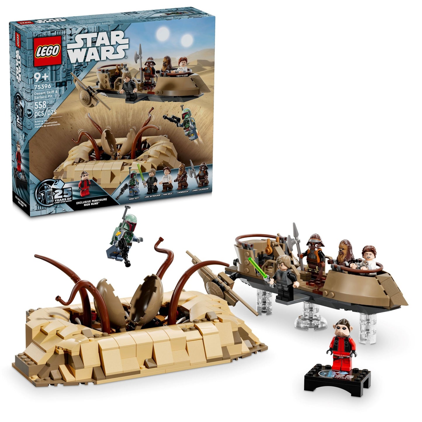 LEGO Star Wars Desert Skiff and Sarlacc Pit (75396)