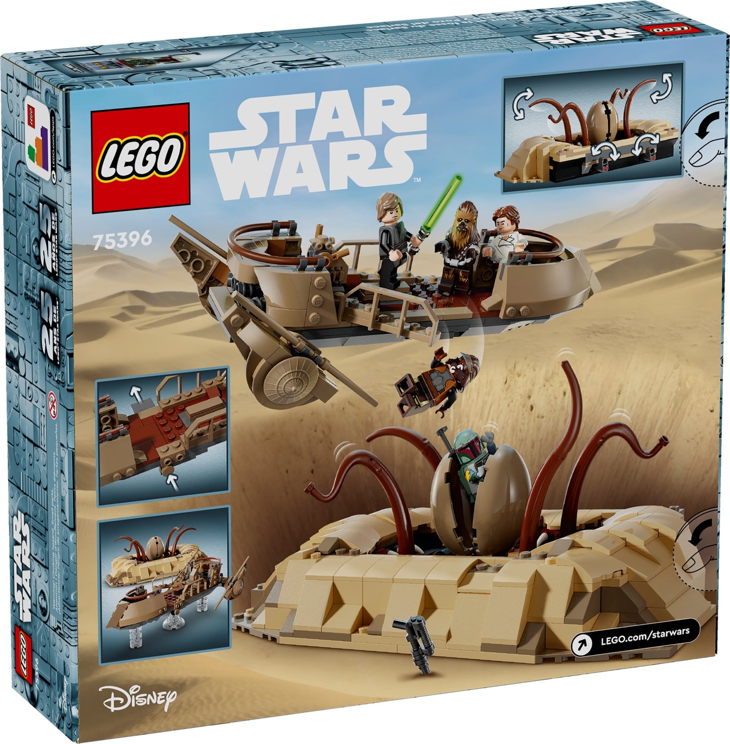 LEGO Star Wars Desert Skiff and Sarlacc Pit (75396)